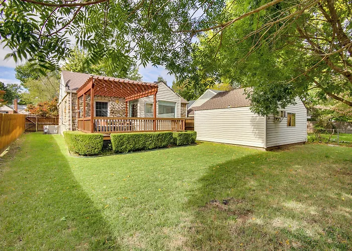Walk To Expo Square! Tulsa Home W/ Deck & Yard